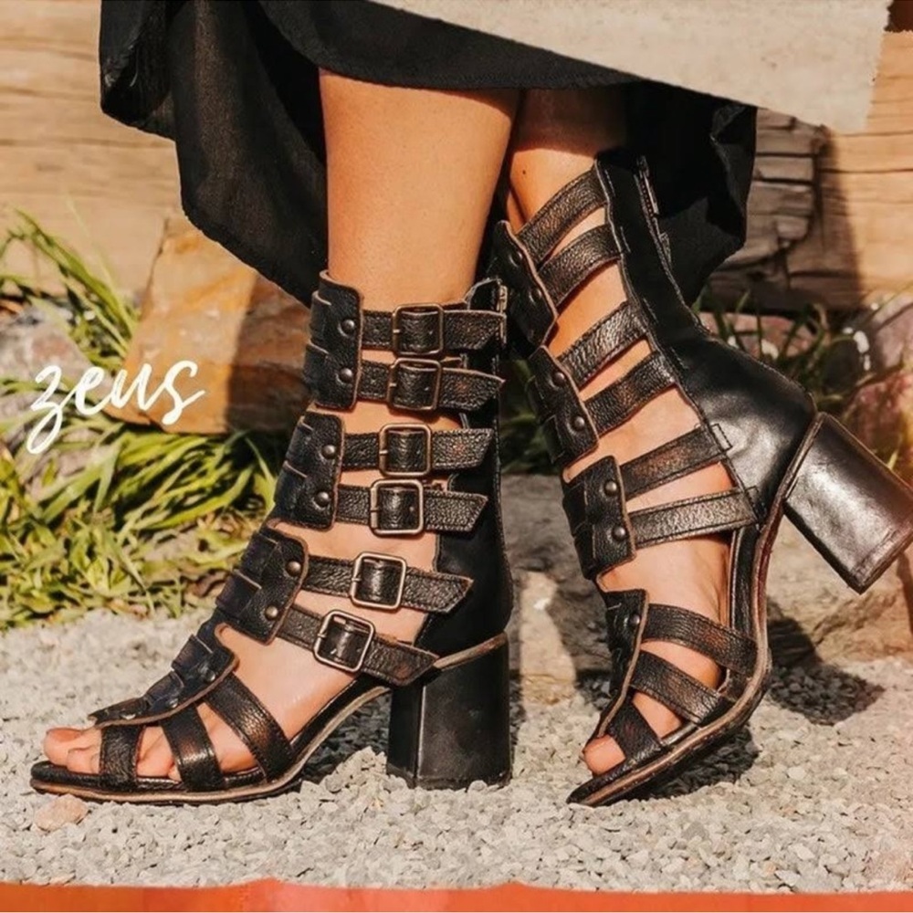 Freebird by Steven Black Heeled Boots